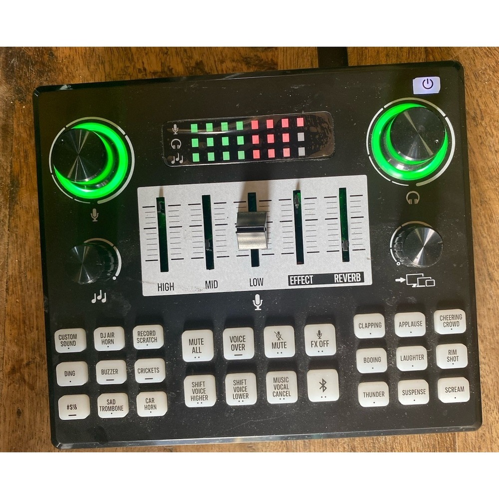 Vivitar Creator Series‎ Audio Stream Sound Mixer VIVAUDMIX-NOC Podcast Streaming